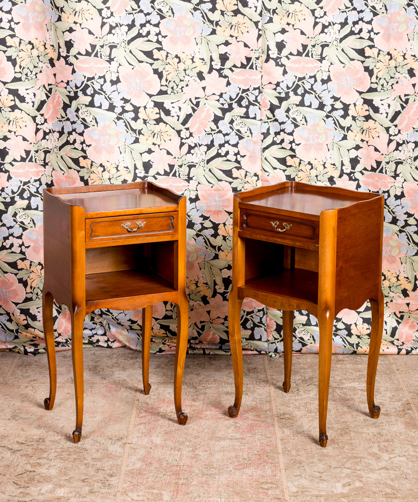 Pair of antique Louis XV side tables