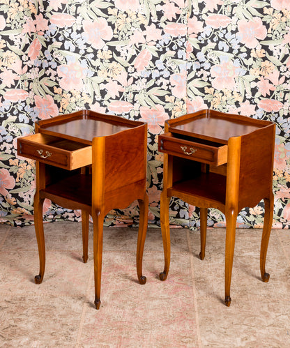 Pair of antique Louis XV side tables