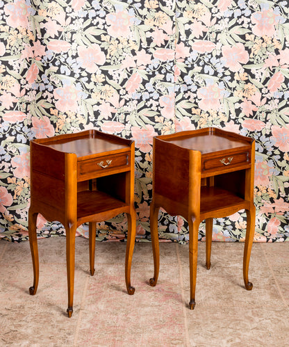 Pair of antique Louis XV side tables