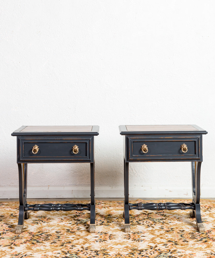 Pair of antique Montpellier coffee tables