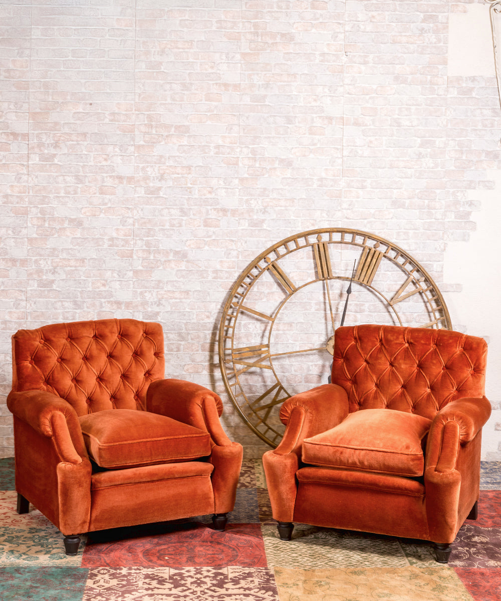 Pareja de sillones vintage