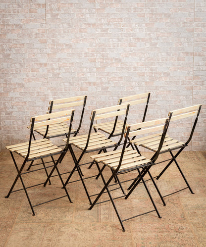 Set of 4 Villandry French garden chairs