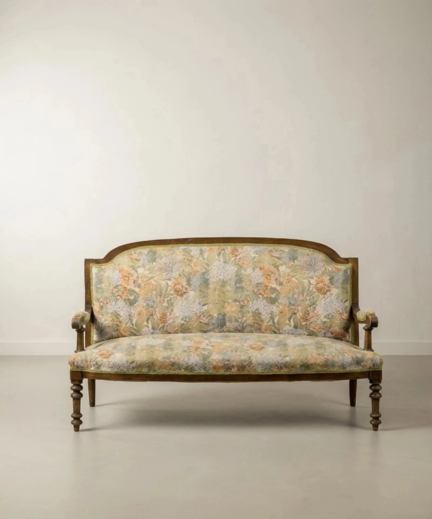 Sofá antiguo isabelino de dos plazas Antique arte y decoracion
