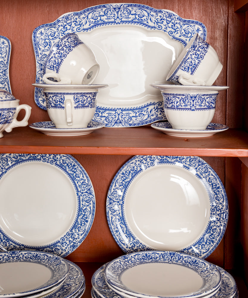 Pickman Porcelana La Cartuja Lote Tres Platos Porcelana La Cartuja