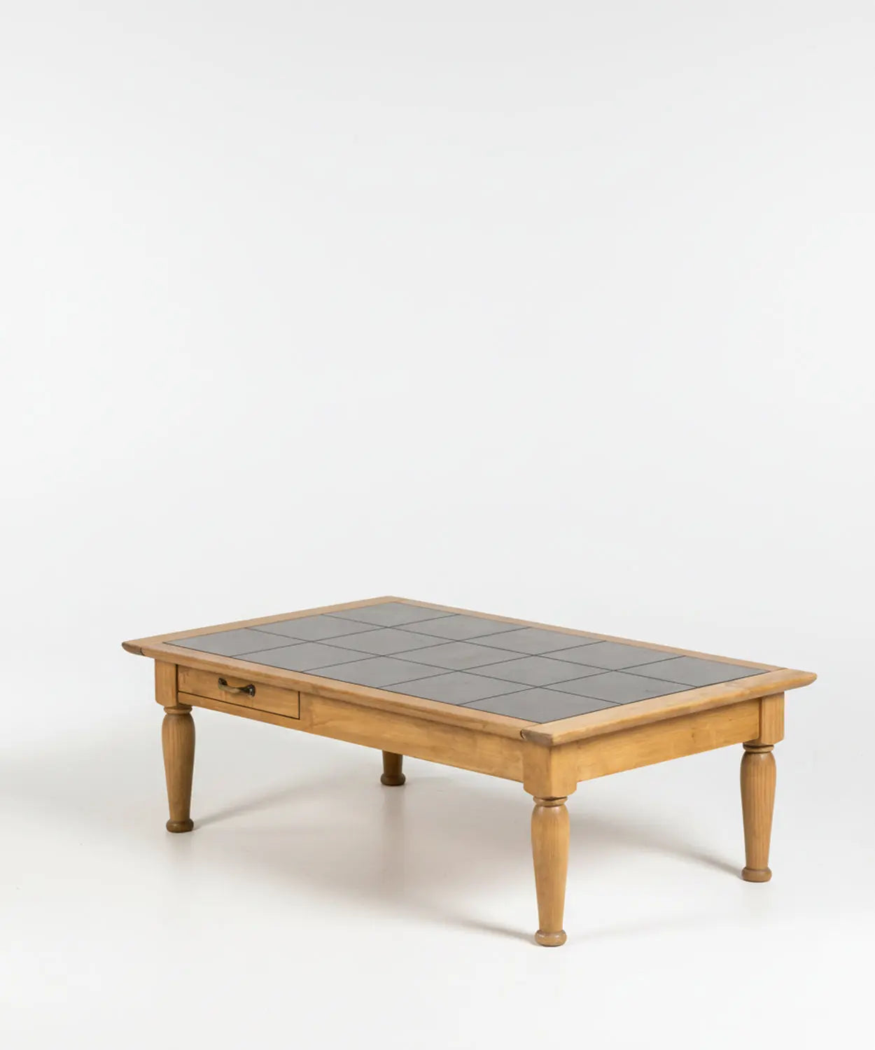 Mesa de centro rústica de madera Antique arte y decoracion