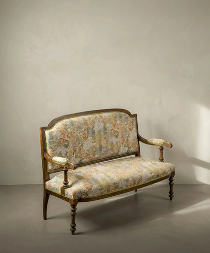 Sofá antiguo isabelino de dos plazas Antique arte y decoracion