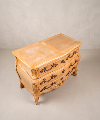 Cómoda vintage, vista superior en perspectiva — Antique Arte y Decoración