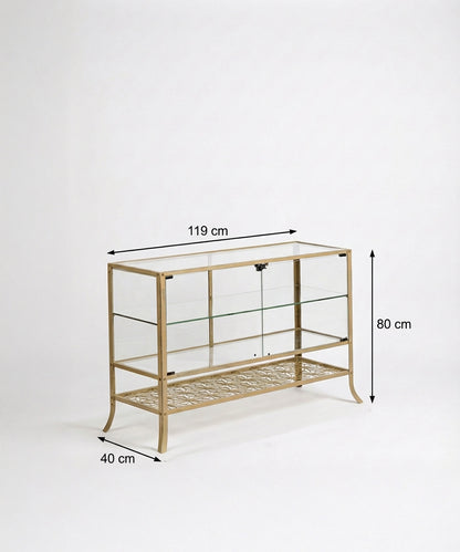 Vitrina de metal vintage