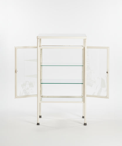 Vitrina vintage de médico 1943