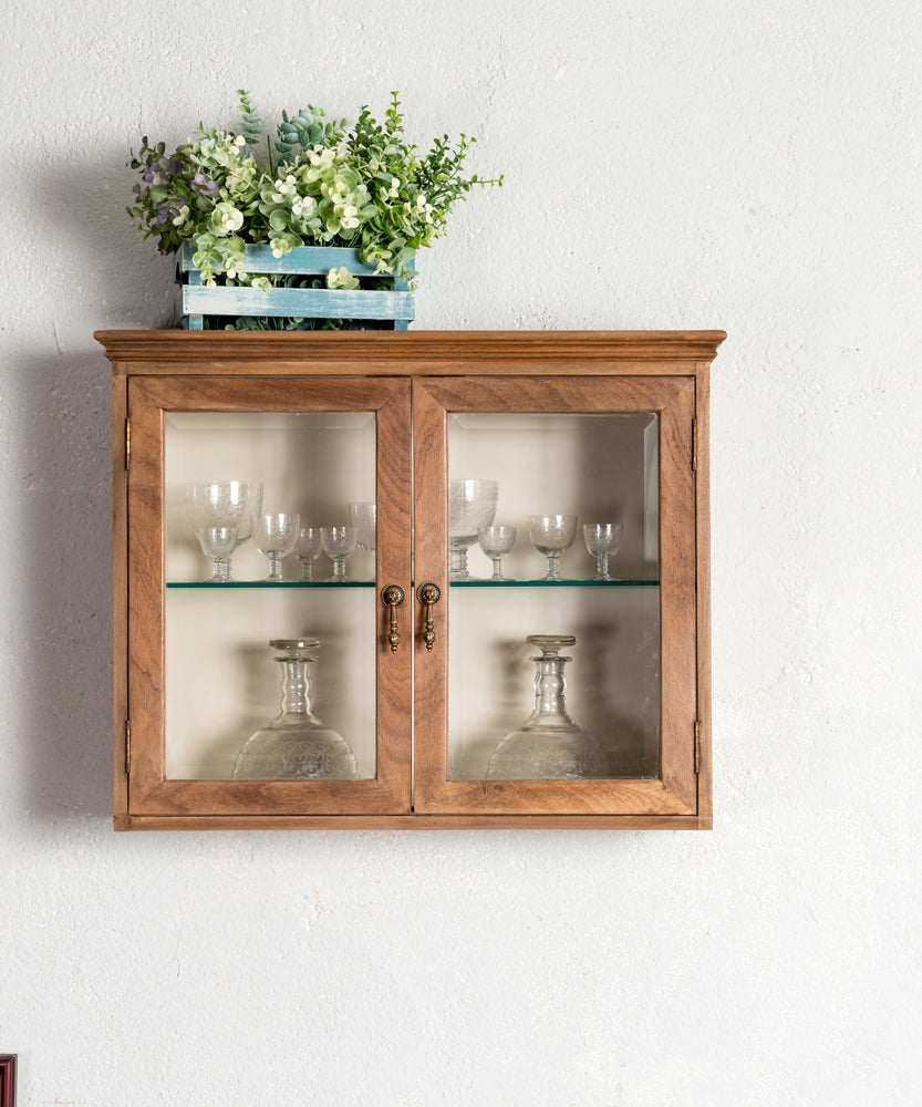 Antique wall display cabinet Teruel