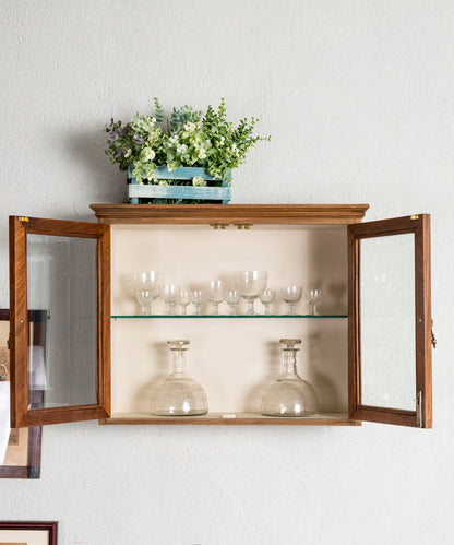 Antique wall display cabinet Teruel