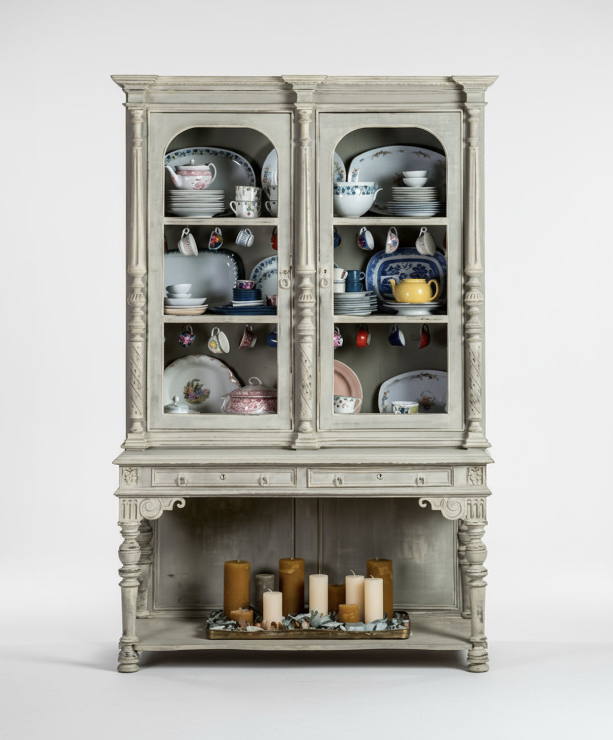 Vitrina antigua Notre Dame