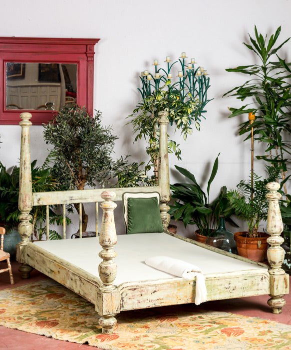 Cama antigua Greta - Antique arte y decoracion