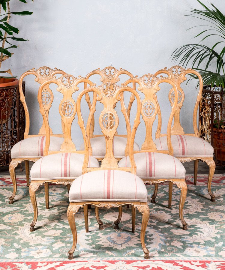 Conjunto de 4 sillas de comedor Ozanne - Antique arte y decoracion