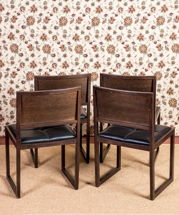 Conjunto de 4 sillas vintage - Antique arte y decoracion