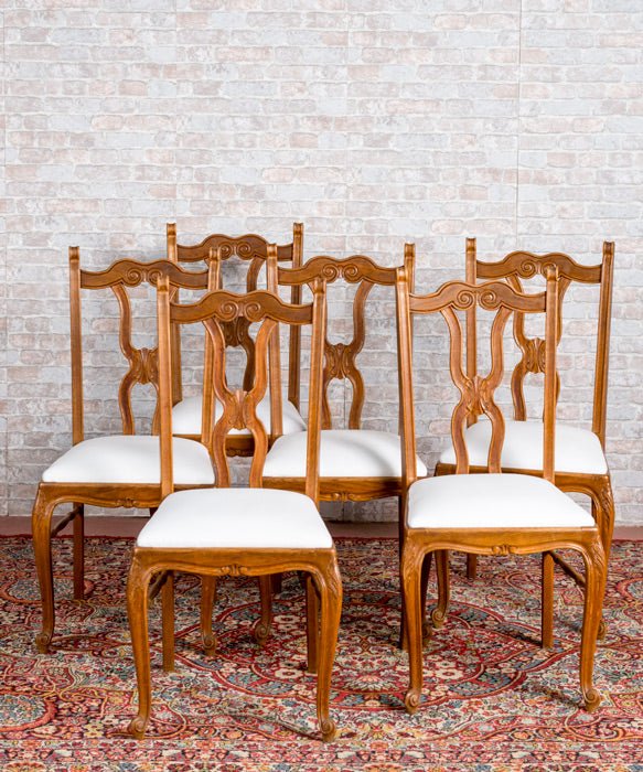 Conjunto de 6 sillas provenzales - Antique arte y decoracion