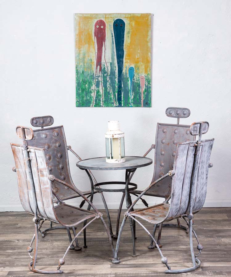 Conjunto de mesa y sillas vintage Nova - Antique arte y decoracion