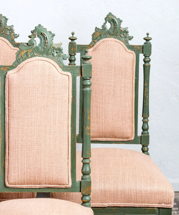 Silla antigua Indigo Antique arte y decoracion