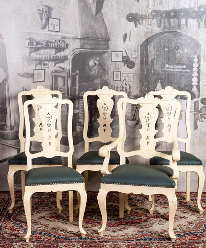 Juego de 4 sillas antiguas Dorothee - Antique arte y decoracion