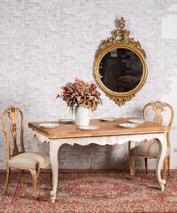 Mesa antigua de roble Gilena - Antique arte y decoracion