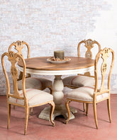 Mesa antigua ovalada Getxo - Antique arte y decoracion