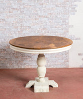 Mesa antigua ovalada Getxo - Antique arte y decoracion