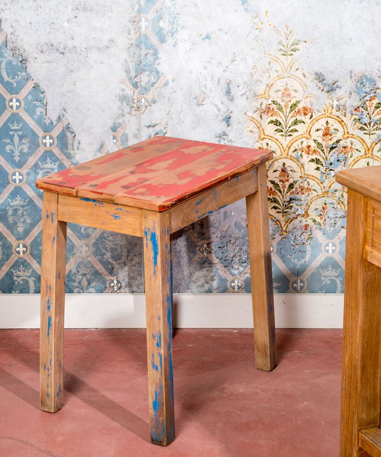 Mesa auxiliar industrial La Floresta - Antique arte y decoracion