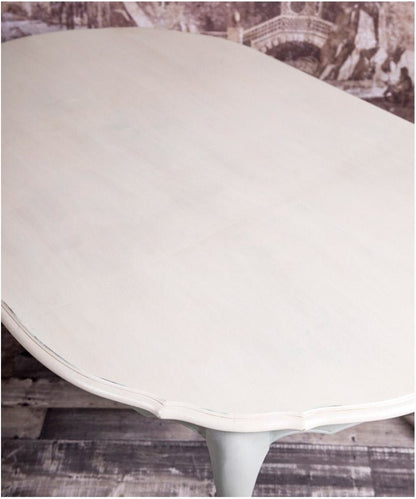 Mesa de comedor restaurada Oceane - Antique arte y decoracion