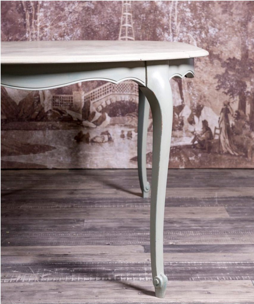 Mesa de comedor restaurada Oceane - Antique arte y decoracion