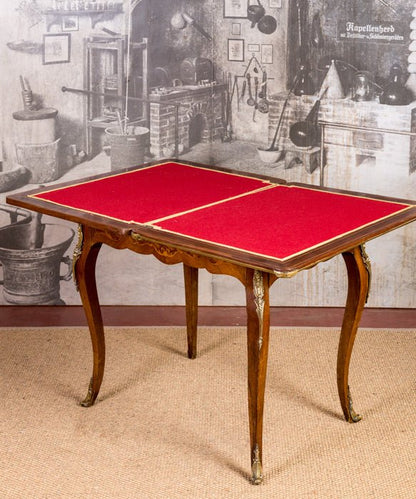 Mesa de juego antigua Luis XV - Antique arte y decoracion