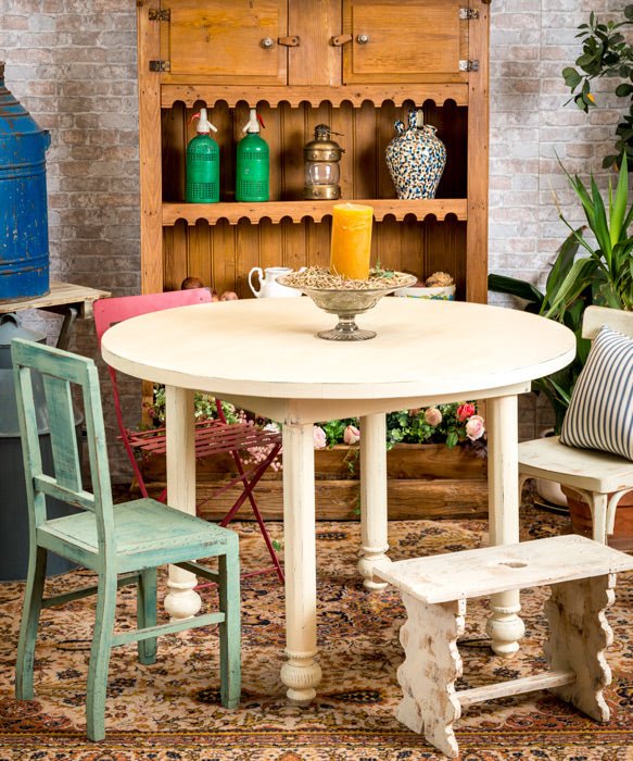 Mesa redonda Glori - Antique arte y decoracion