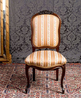 Pareja de sillas antiguas estilo isabelino - Antique arte y decoracion