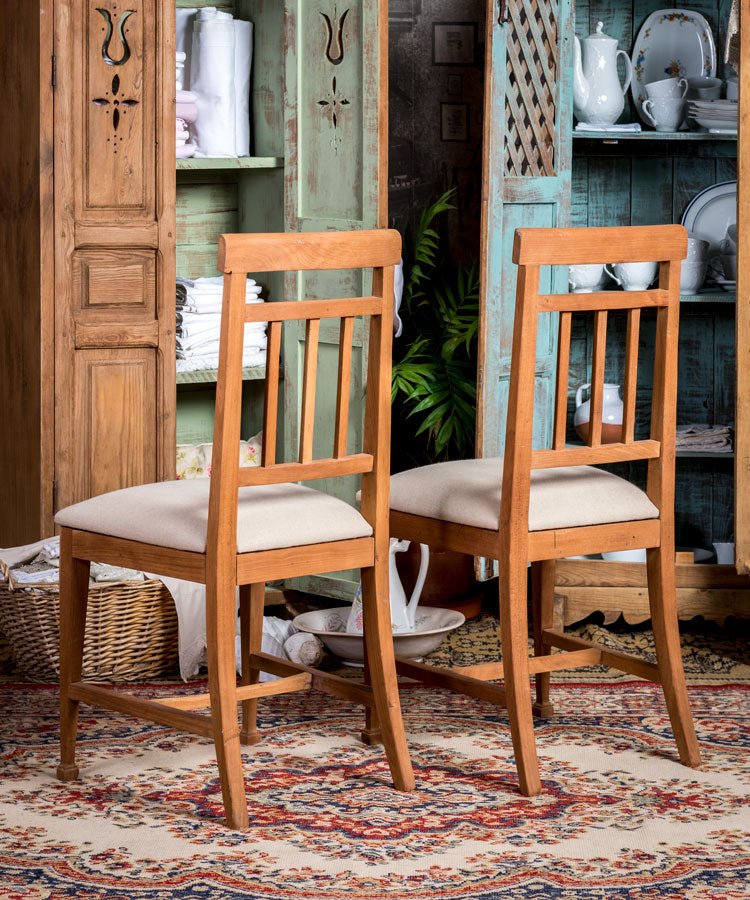 Pareja de sillas antiguas Juliette - Antique arte y decoracion