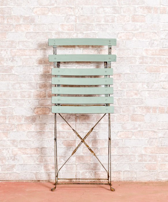 Pareja de sillas de hierro Vintage Baiona - Antique arte y decoracion