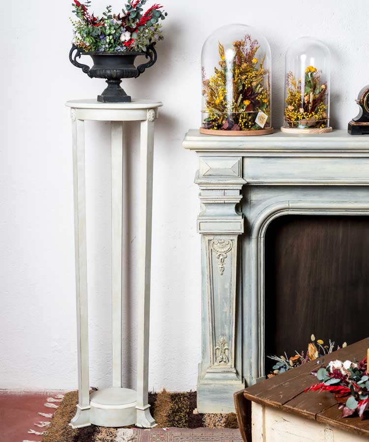 Pedestal antiguo Giuseppe - Antique arte y decoracion