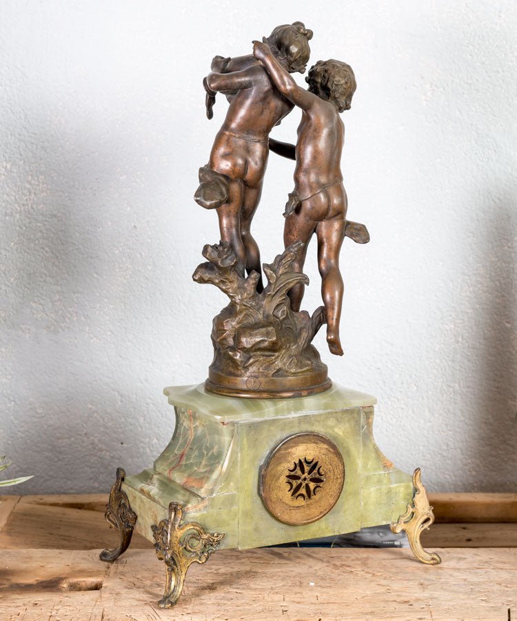 Reloj antiguo francés moreau - Antique arte y decoracion