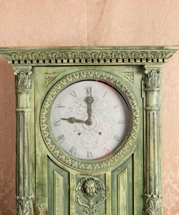 Reloj decorativo antiguo Donatello - Antique arte y decoracion