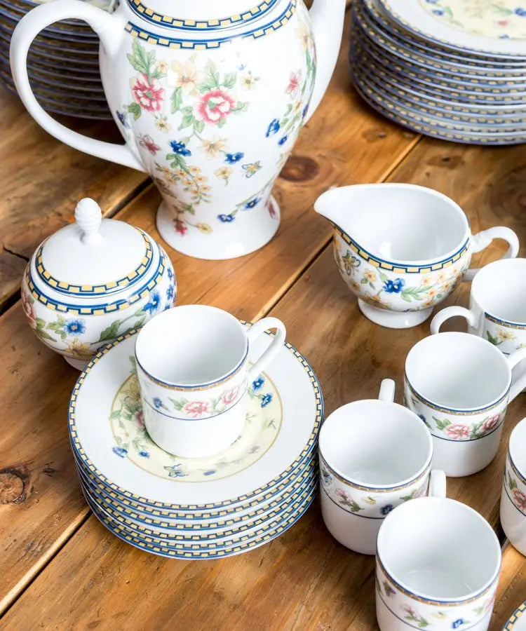 Vajilla antigua Porzellan Giesche – Antique Arte y Decoración